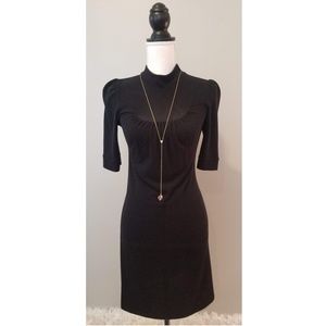 Wet Seal Black Knit Dress